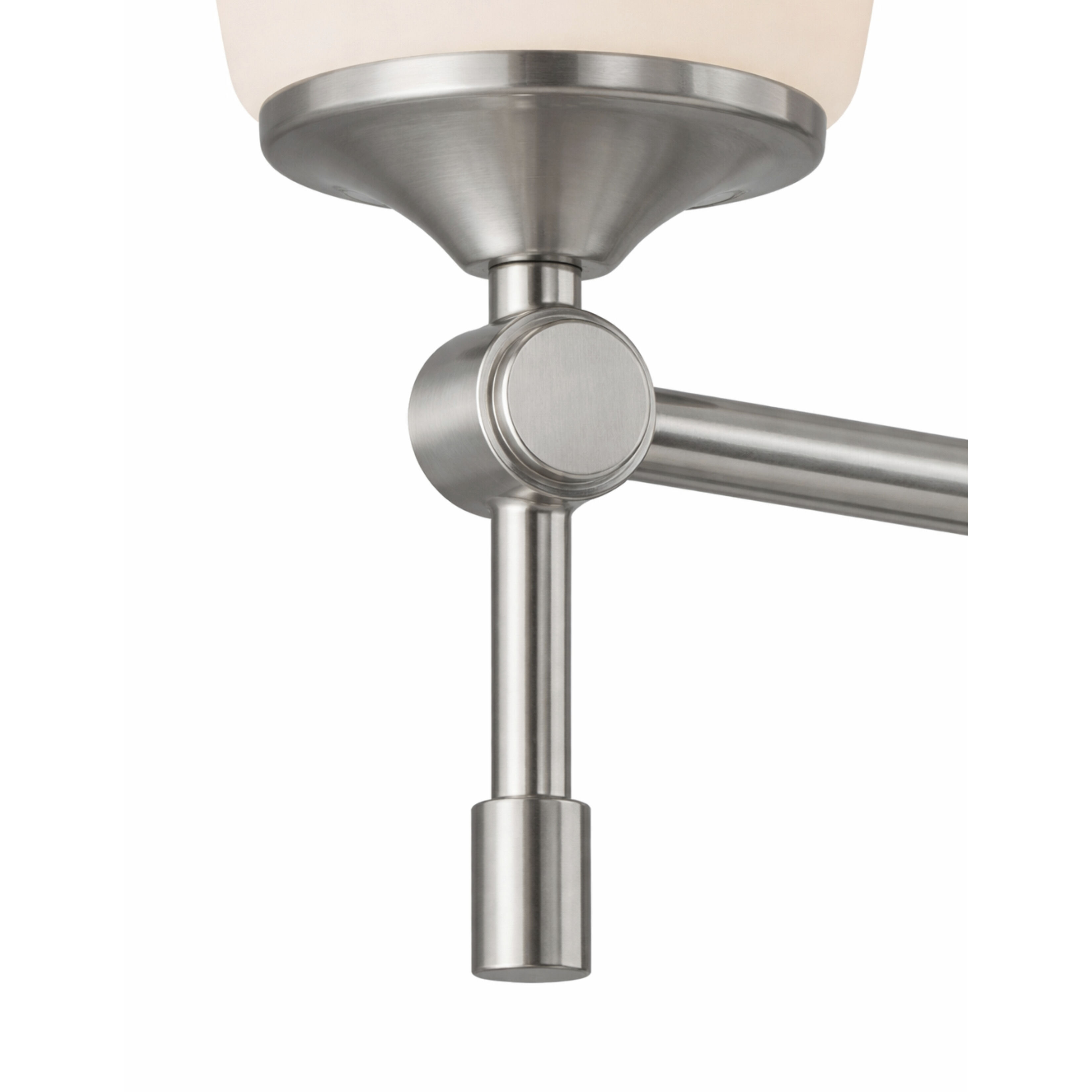 Fusion Collection - Tulsi Family 4 Light 32.5 inch Brushed Nickel Bath/Vanity Wall Light, EVOLV