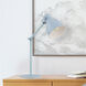 Priddy 17.05 inch 40.00 watt Pastel Light Blue Desk Lamp Portable Light