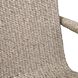 Sumba Light Gray and Cerused Wheat Outdoor Lounge Chair