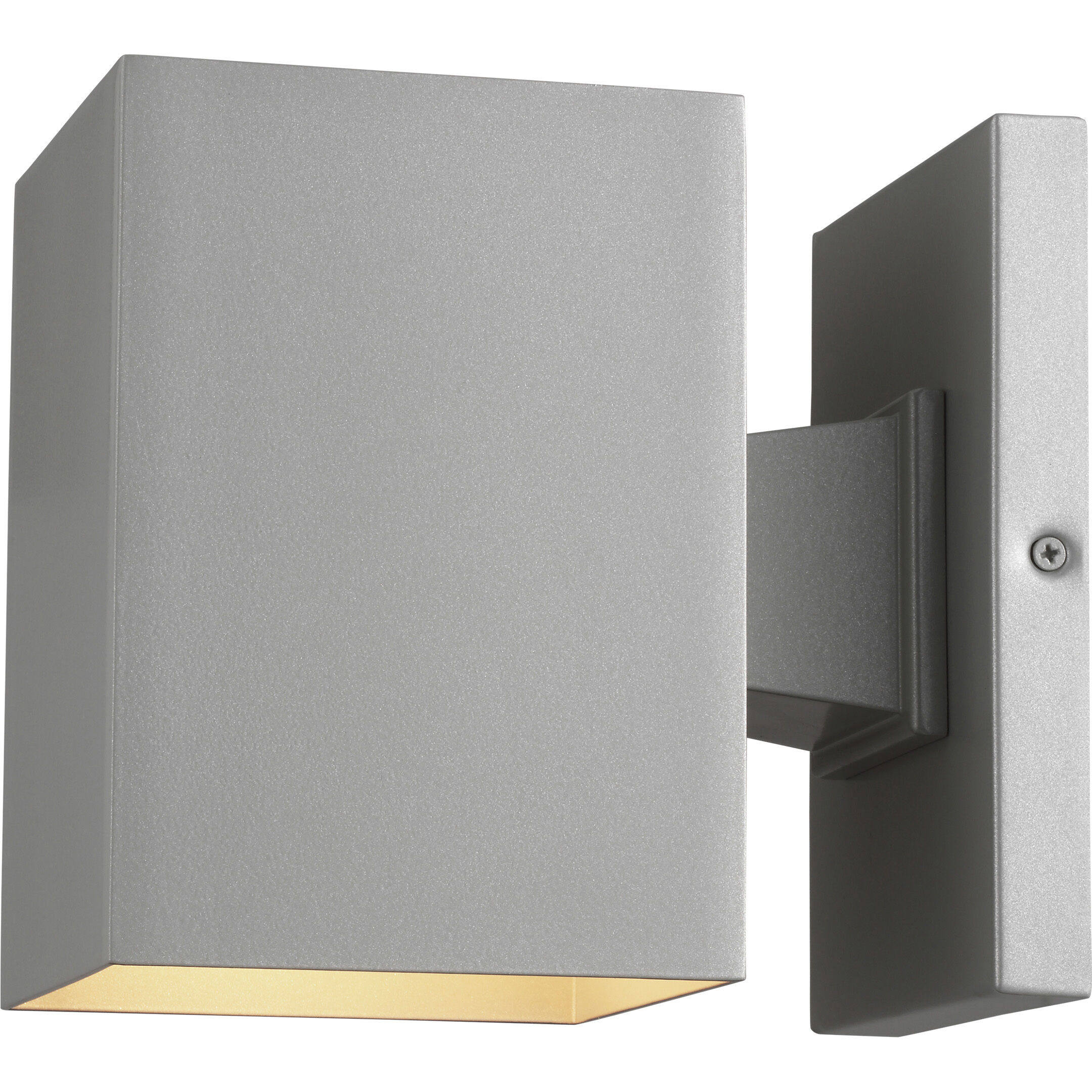 Pohl 1 Light 7 inch Painted Brushed Nickel Outdoor Wall Lantern