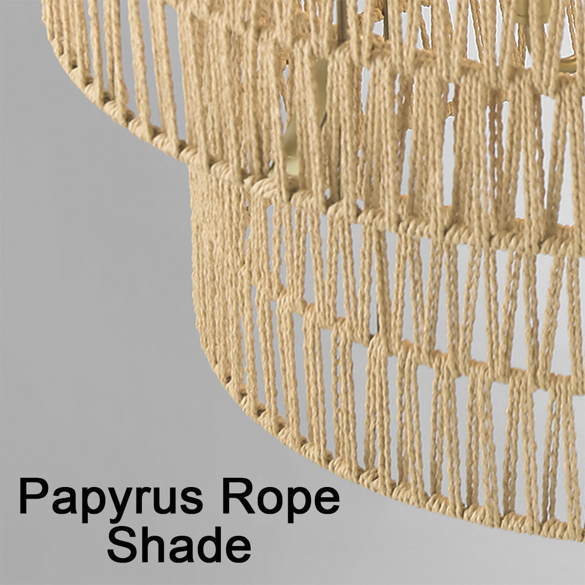 Bungalow Heaven 6 Light 32 inch Soft Brass Pendant Ceiling Light