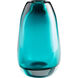 Blown Ocean 10 X 6 inch Vase, Small