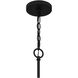 Cox 10 Light 30 inch Matte Black Chandelier Ceiling Light