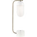 Firefly 19.5 inch 60.00 watt White Table Lamp Portable Light