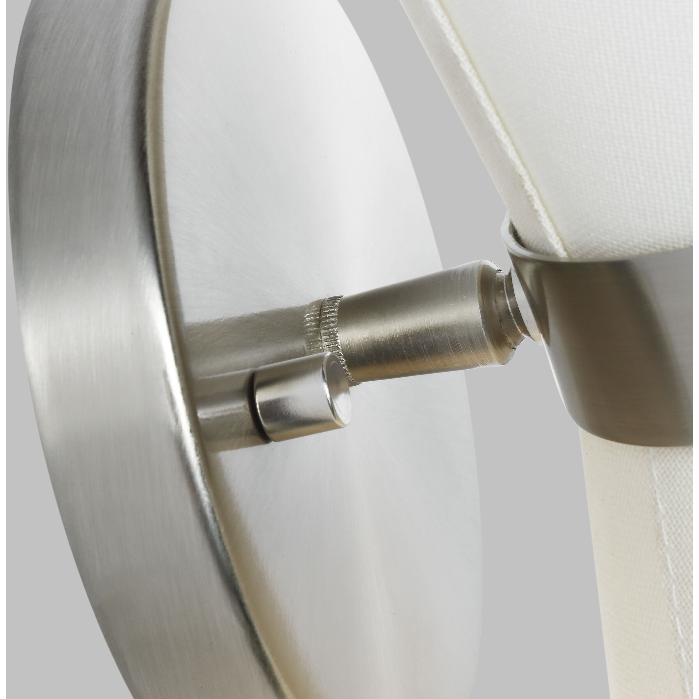 AERIN Clark Wall Bath Fixture Wall Light in Brushed Nickel