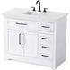 Remington 42 X 35 inch White Bathroom Vanity Cabinet