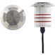 Inground Recessed Light 12 4.1 watt Stainless Steel Path Indicator Light in 3000K Warm White LED, WAC Landscape