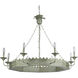 Finley 42 inch 60.00 watt Vintage Sage Chandelier Ceiling Light
