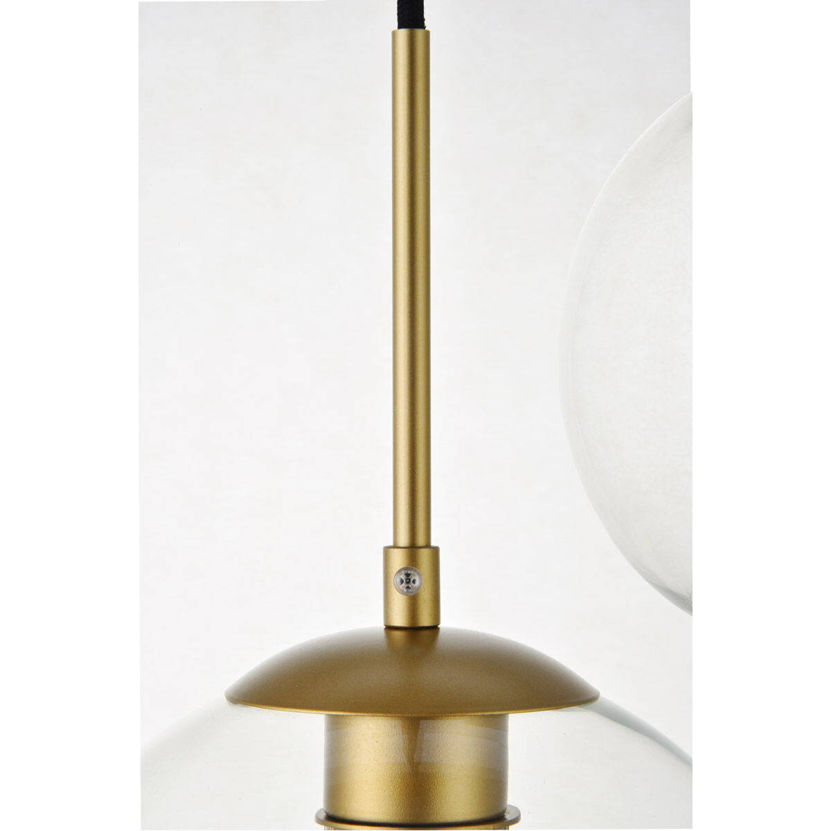Baxter 5 Light 18 inch Brass Pendant Ceiling Light