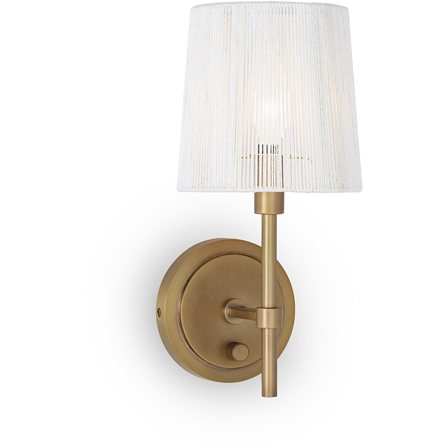 Regina Andrew Franklin Wall Sconce Wall Light in Natural Brass 15-1221NB - Open Box