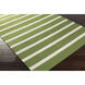 Frontier Light Beige/Grass Green Handmade Rug