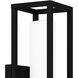 Neville 1 Light 6 inch Matte Black Outdoor Lantern