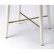 Butler Loft Delridge White & Gold 22 X 16 inch White Accent Table