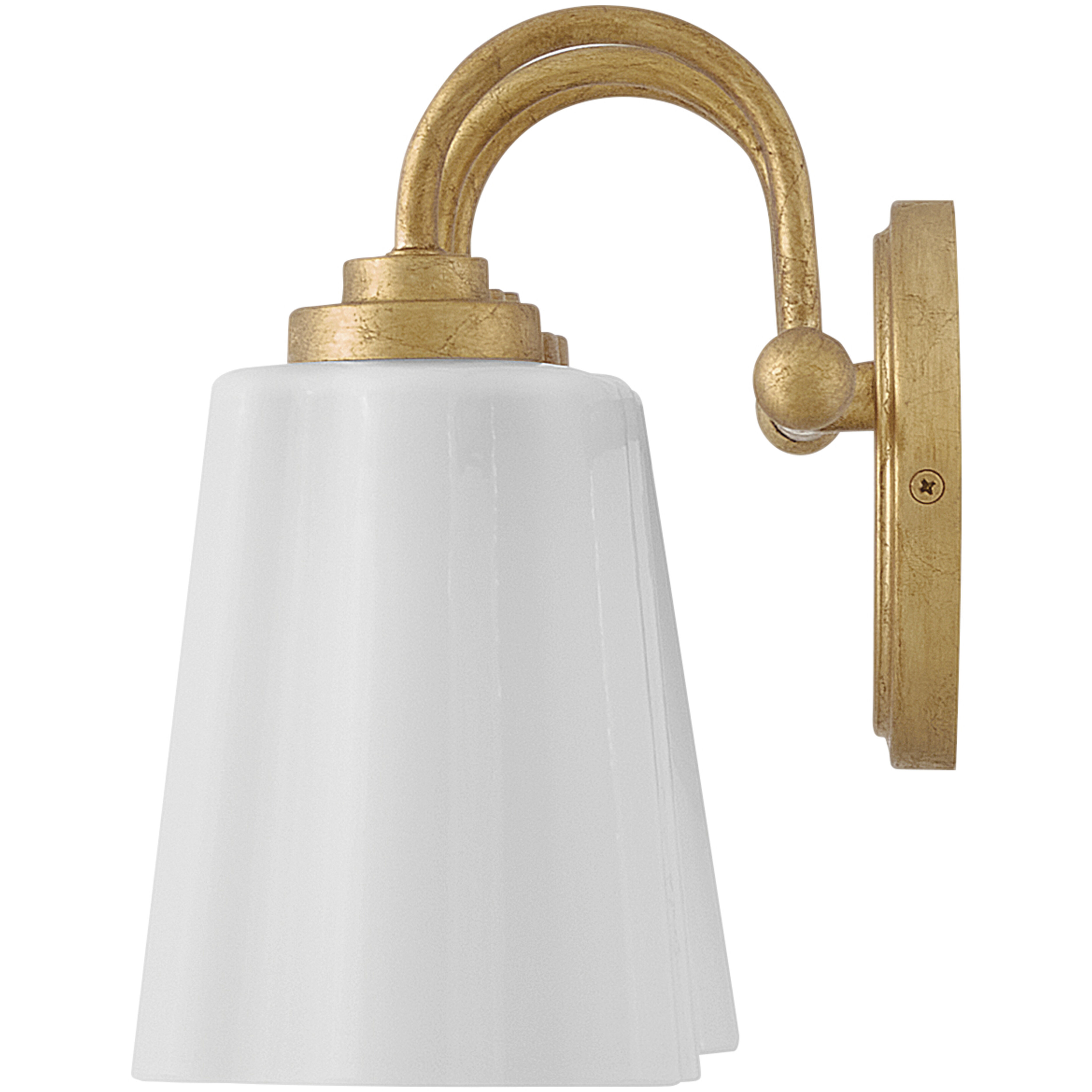 Honey 3 Light 21.25 inch Distressed Brass Bath Light Wall Light