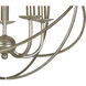 Somma Way 5 Light 17 inch Silver Mini Chandelier Ceiling Light