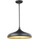 Bacio LED 16 inch Oil Rubbed Bronze Sensor Pendant Ceiling Light