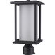 Shaakar 1 Light 16 inch Black Outdoor Post Lantern Head