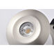 Orb 120 Brushed Nickel LED Track Head - H-Type Ceiling Light
