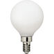 Branded Lamps LED 19 - G16-1/2 C - E12 Candelabra 4 watt 120 3000K Light Bulb