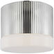 Thomas O'Brien Ace LED 7 inch Polished Nickel Flush Mount Ceiling Light