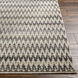 Calico 91 X 63 inch Light Grey Rug, Rectangle