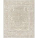 Leros 108 X 72 inch Ash / Light Silver / Pearl / Sterling Grey Handmade Rug in 6 x 9