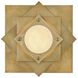 Claude LED 19.75 inch Heritage Brass Flush Mount Ceiling Light