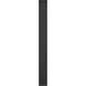 Atlantis 12v 50.00 watt Satin Black Landscape Path Bollard, Square