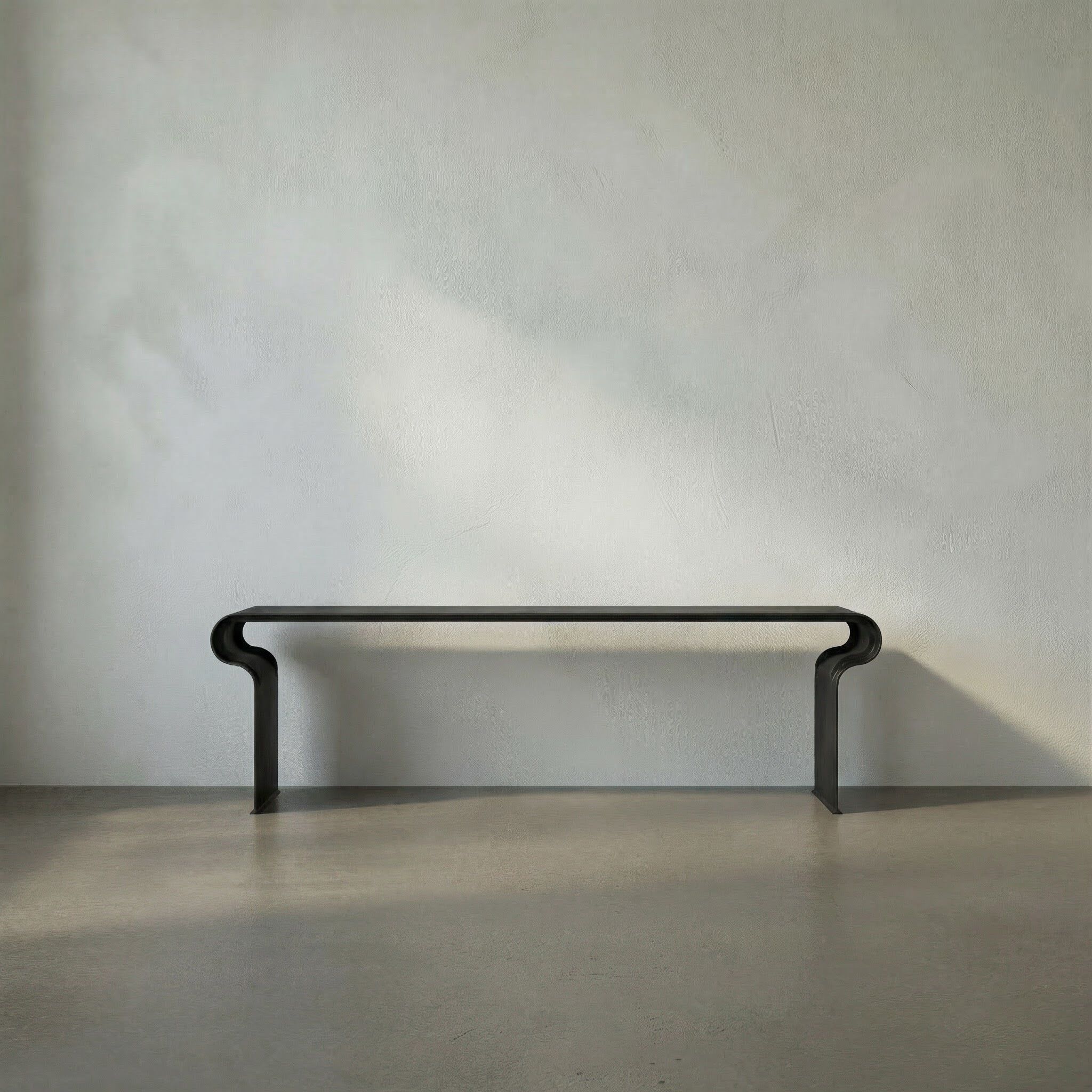 Jabali Matte Black Bench