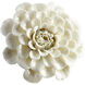 Flourishing Flowers Off White Glaze Wall D&eacute;cor, Large