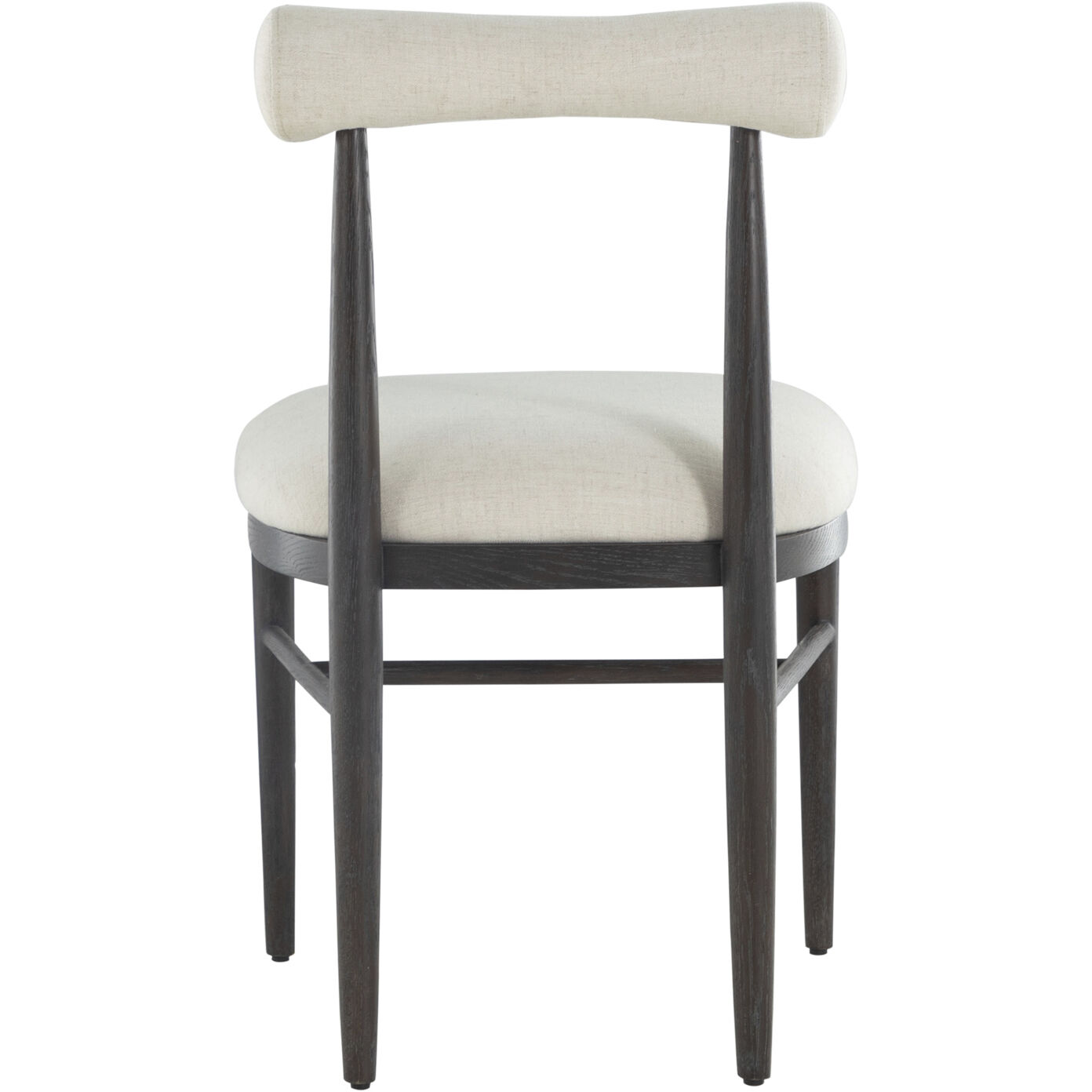 Vira Black / Cerused Forest Black / Linen / Matte Gold Brass Occasional Chair