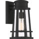 Dunham 1 Light 13 inch Earth Black Outdoor Wall Lantern