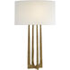 Ian K. Fowler Scala 26.25 inch 75 watt Gilded Iron Table Lamp Portable Light in Linen