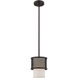 Braddock 1 Light 7 inch Bronze Mini Pendant Ceiling Light