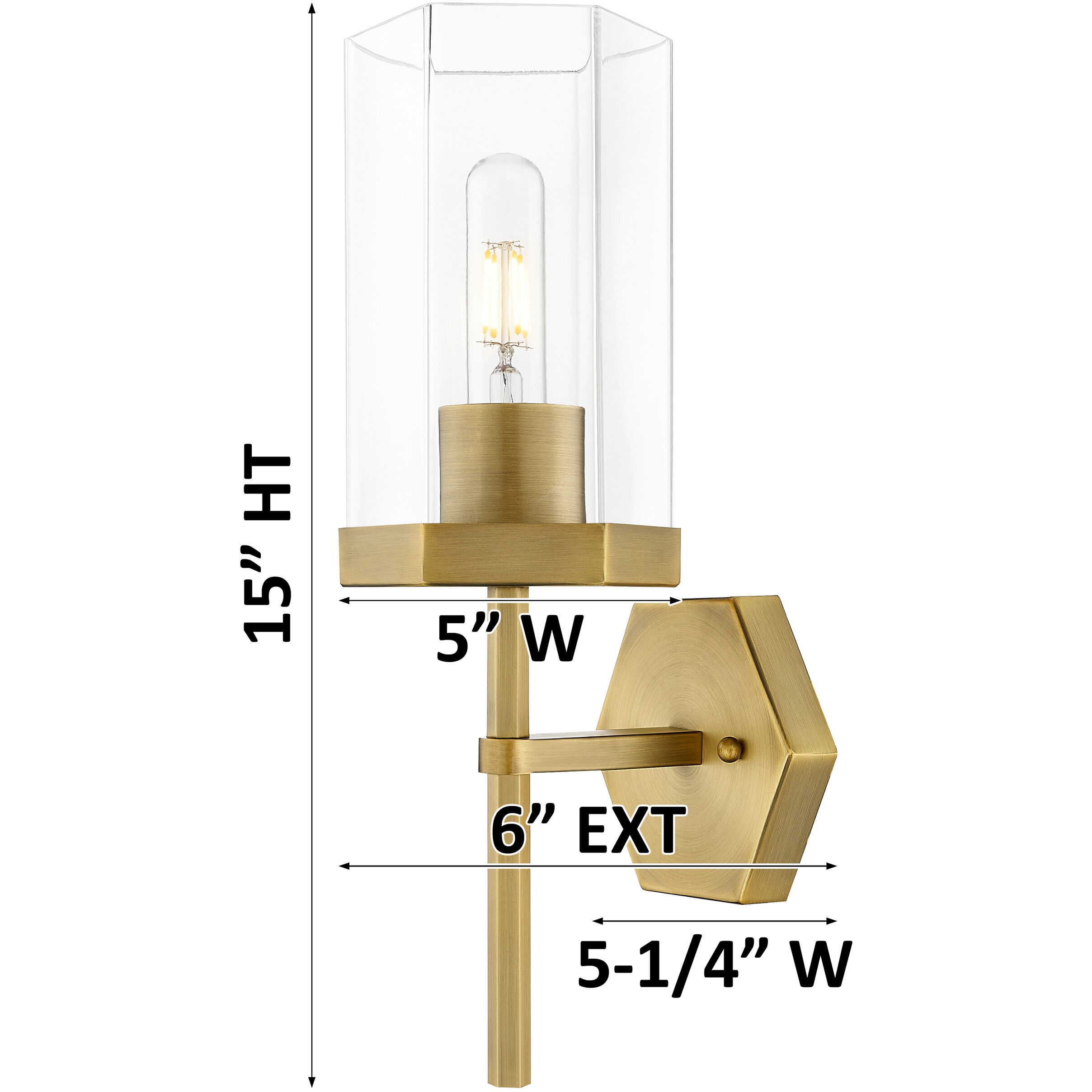 Downtown Urban Blakeley Wallchiere Wall Light in Satin Nickel, Matte White