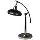 Springdale 19 inch 7.50 watt Polished Nickel Desk Lamp Portable Light