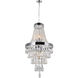Vast 6 Light 16 inch Chrome Chandelier Ceiling Light