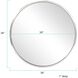 Simone 36 X 36 inch Stainless Steel Wall Mirror