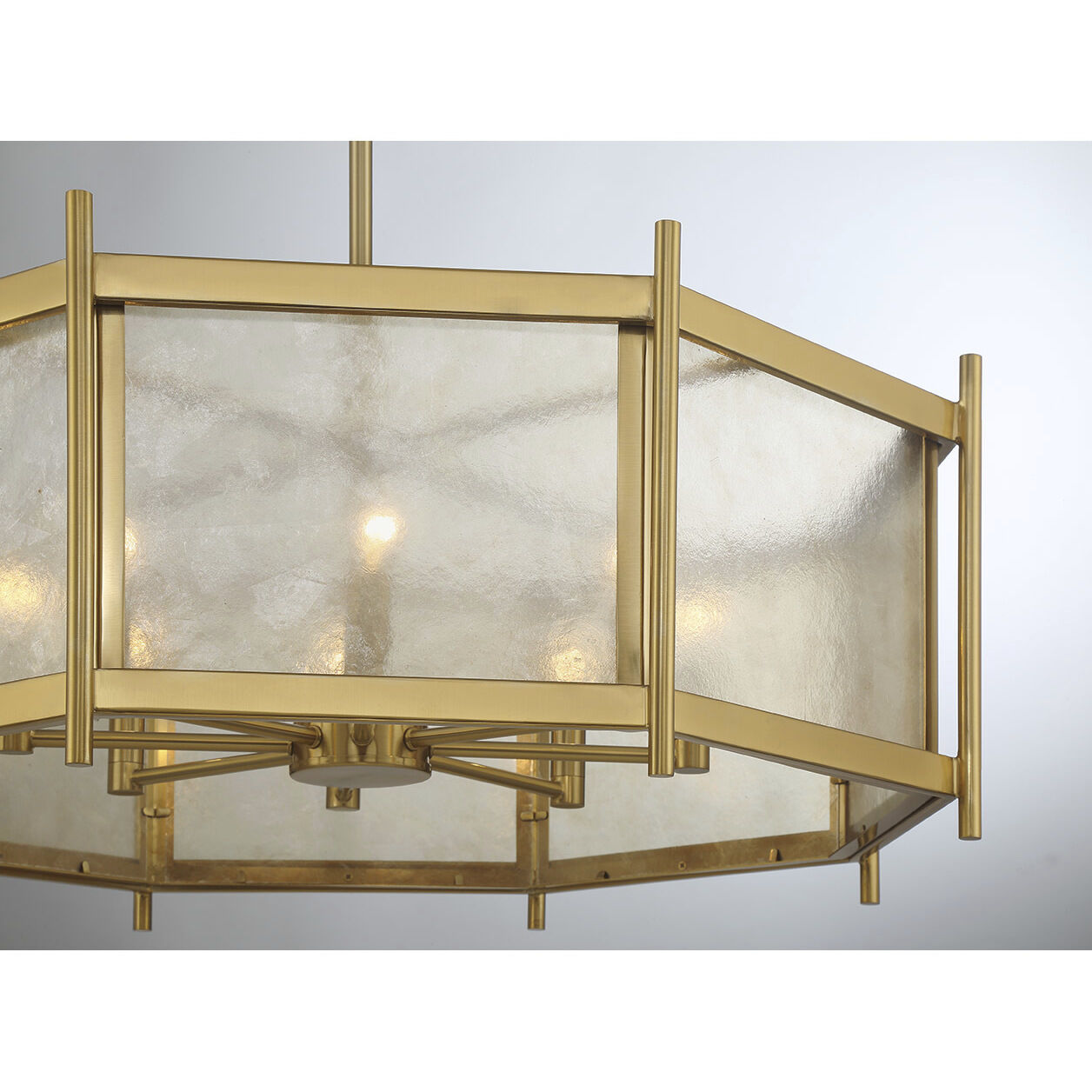 Jacobs 8 Light 32 inch Warm Brass Chandelier Ceiling Light