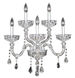 Clovio 5 Light 21 inch Chrome Wall Sconce Wall Light