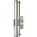Georgette LED 5.25 inch Polished Nickel Bath Light Wall Light