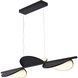 Canada LED 13 inch Black Pendant Ceiling Light