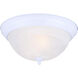 Madison 1 Light 13 inch White Flush Mount Ceiling Light
