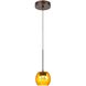 Ithaca LED 5 inch Rust Pendant Ceiling Light
