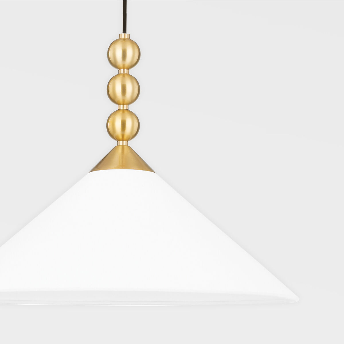 Sang 1 Light 20 inch Aged Brass Pendant Ceiling Light