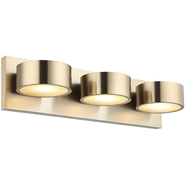 Weatherton 3 Light 18 inch Champagne Gold Wall Sconce Wall Light