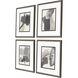 Abstract Brown and Gray and Neutral Framed Art, Propac