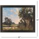 Paragon Green and Blue and Multi and Rust Framed Art