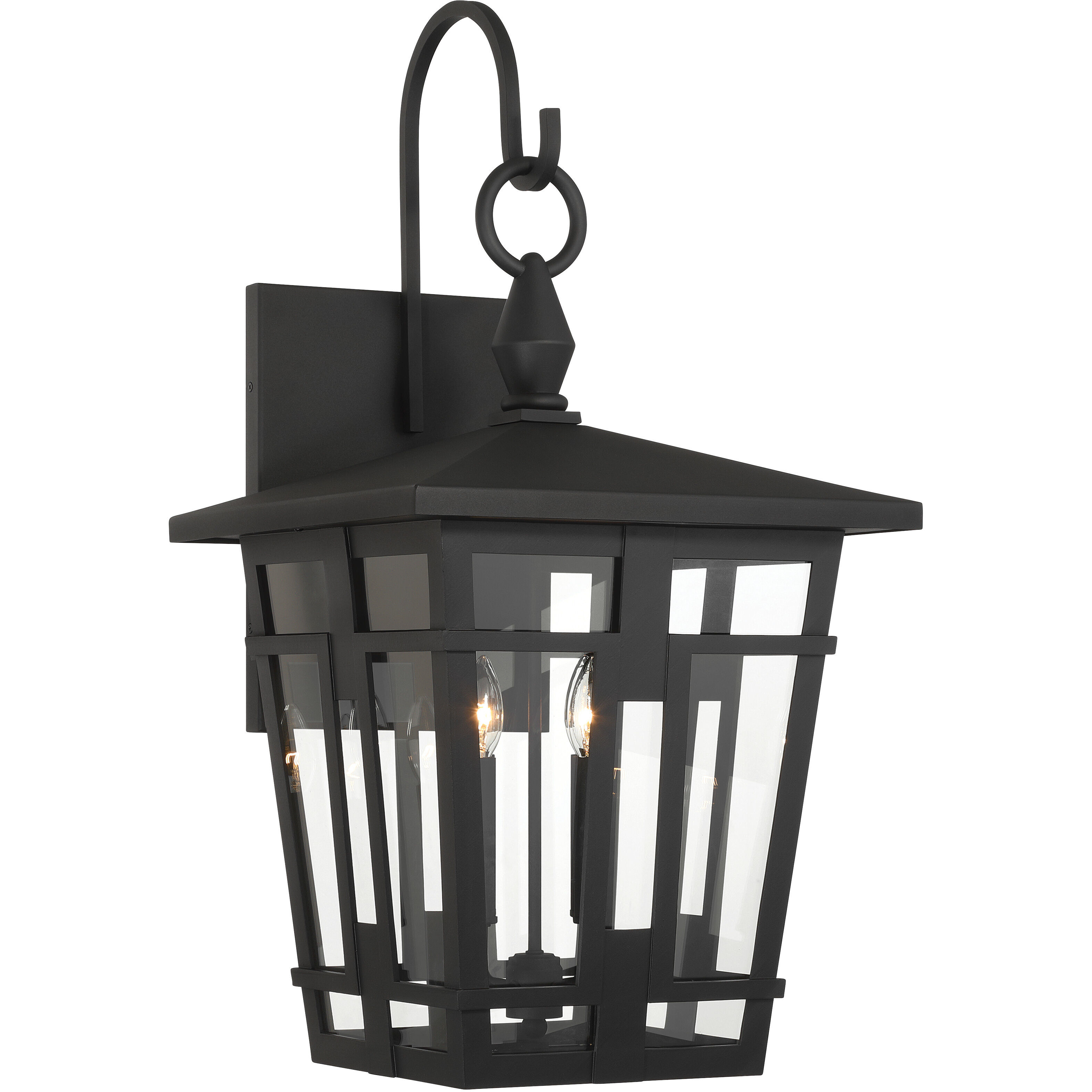 Fieldstone 4 Light 32 inch Sand Coal Outdoor Wall Sconce