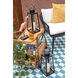 Hugh 7.5 inch Black Outdoor Lantern